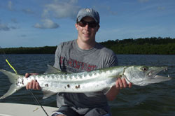 Great barracuda caught west of Key West